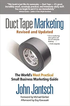 و دانلود نسخه کامل کتاب زبان اصلی Duct Tape Marketing Revised and Updated: The World’s Most Practical Small Business Marketing Guide | دانلود کتاب خارجی