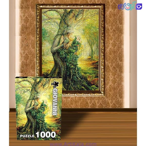 پازل 1000 قطعه giovanni مدل حوری جنگلی
