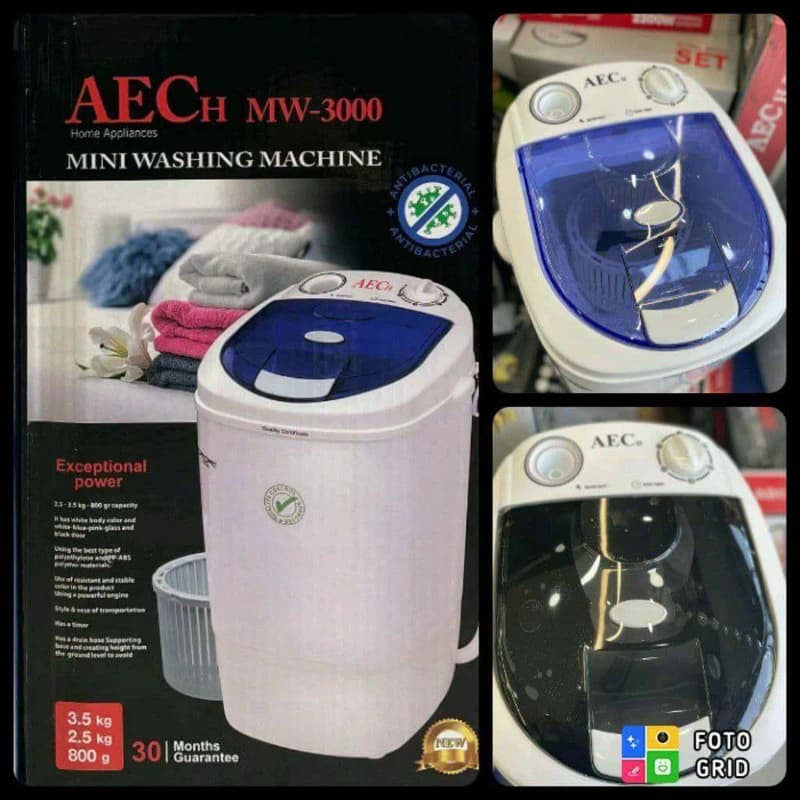 مینی واش 3.5 کیلویی AEC مدل 8000 — تصویر ۴