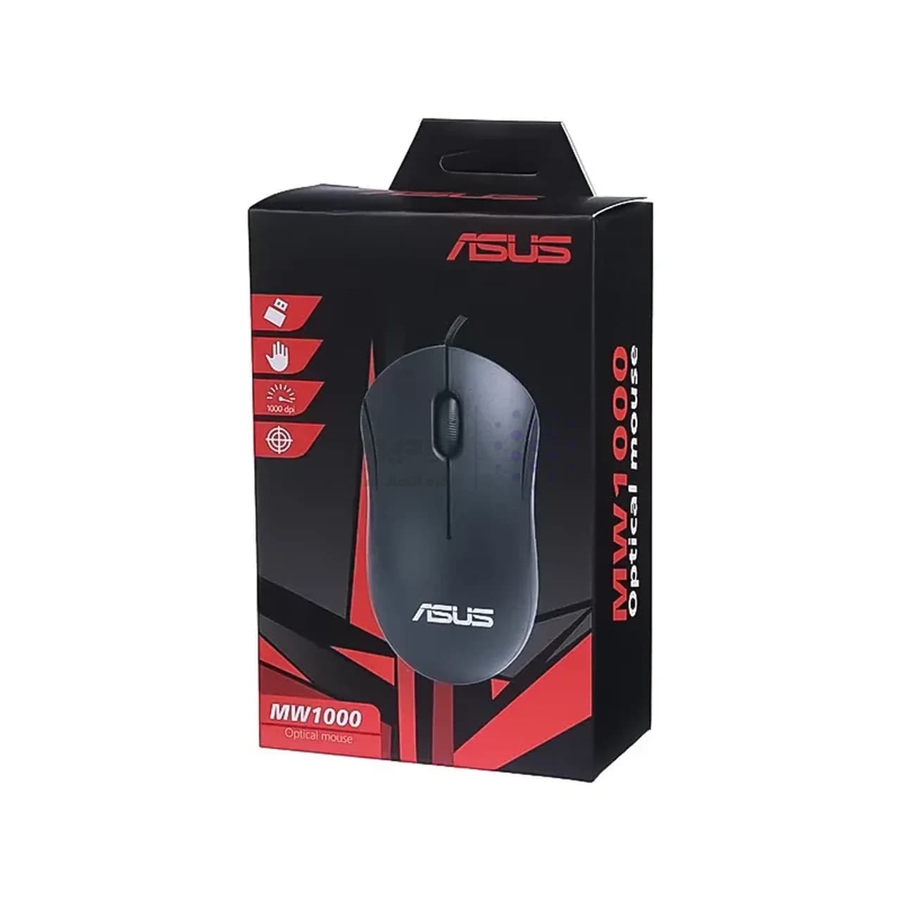 ماوس باسیم Asus مدل MW1000 – مشکی – RYL — تصویر ۵
