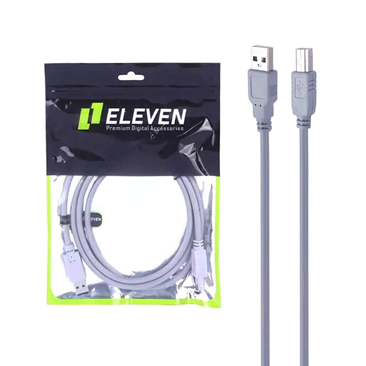 کابل 1.5 متری پرینتر Eleven – طوسی