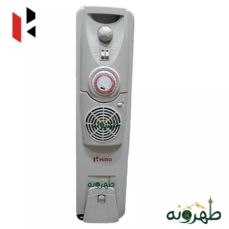 شوفاژ برقی 13 پره هیرو مدل HIRO HOR-13FW