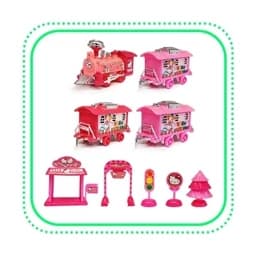 اسباب بازی قطار کیتی موزیکال و چراغ دار سایز بزرگ – 4 قسطه – ارسال پس کرایه — تصویر ۴