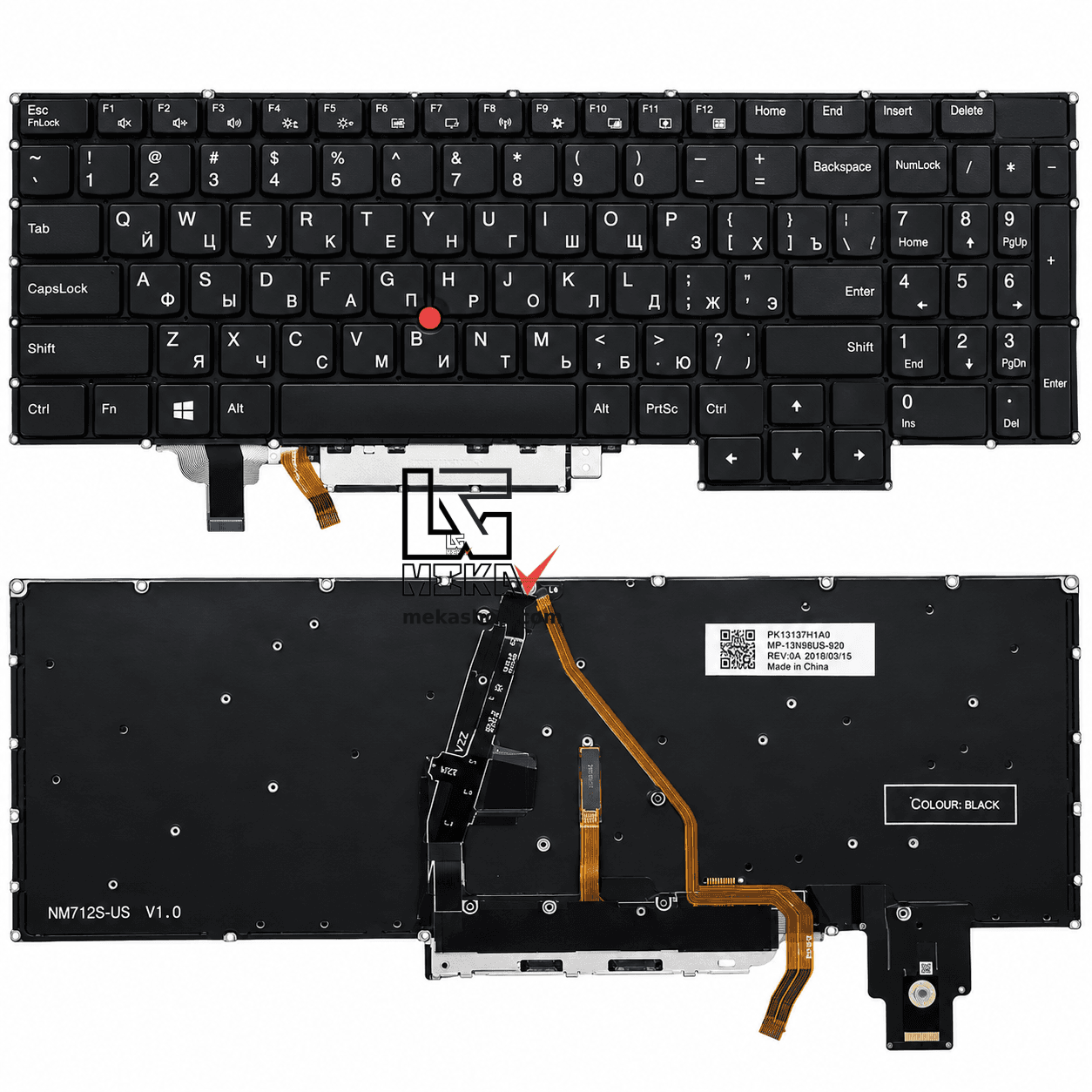 کیبورد لپ تاپ لنوو ThinkPad X1 Carbon 7th 8th