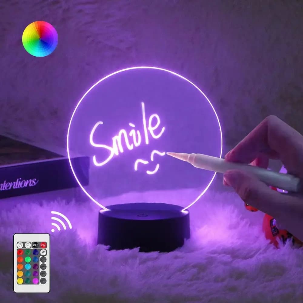 چراغ خواب مدل LED drawing board — تصویر ۳