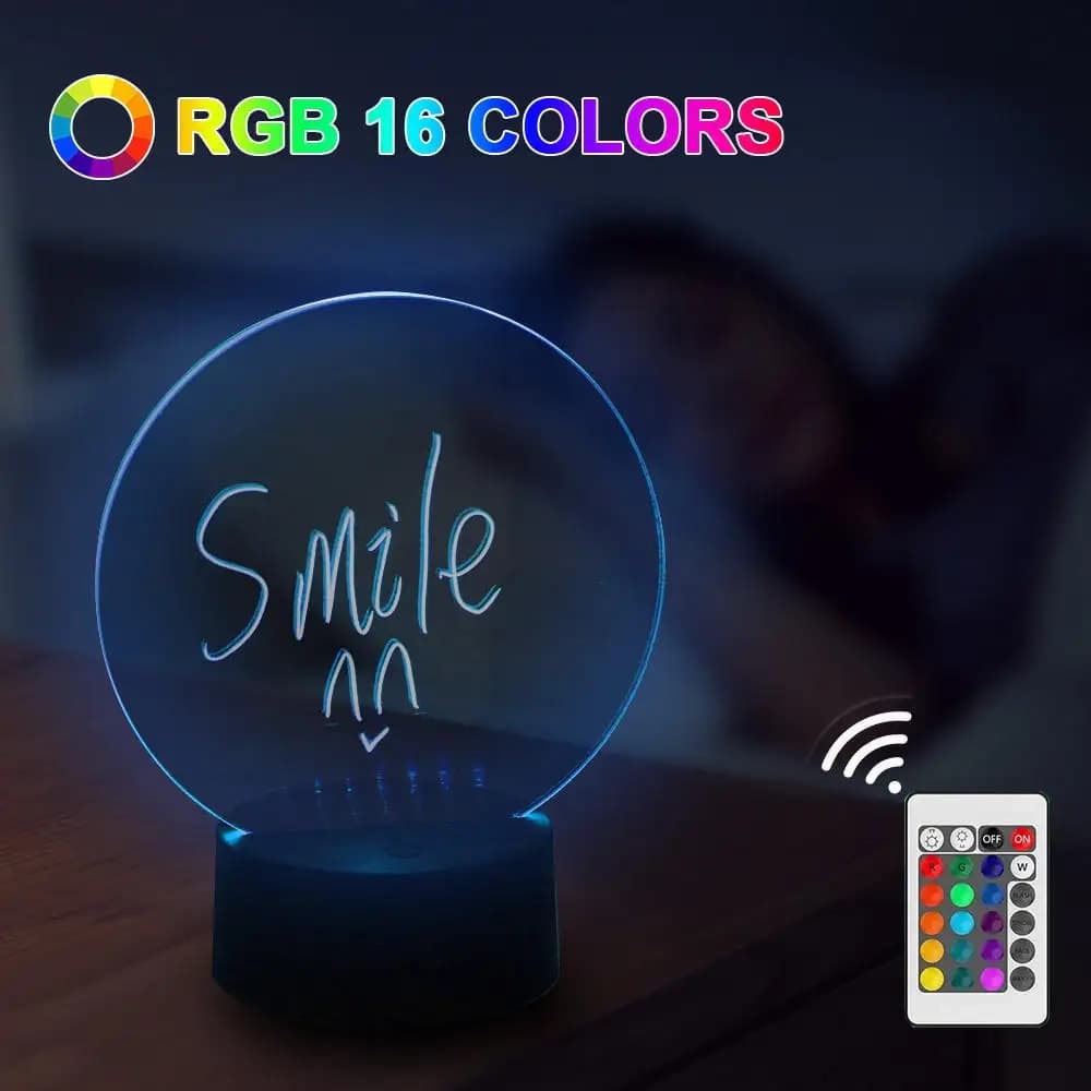 چراغ خواب مدل LED drawing board — تصویر ۲