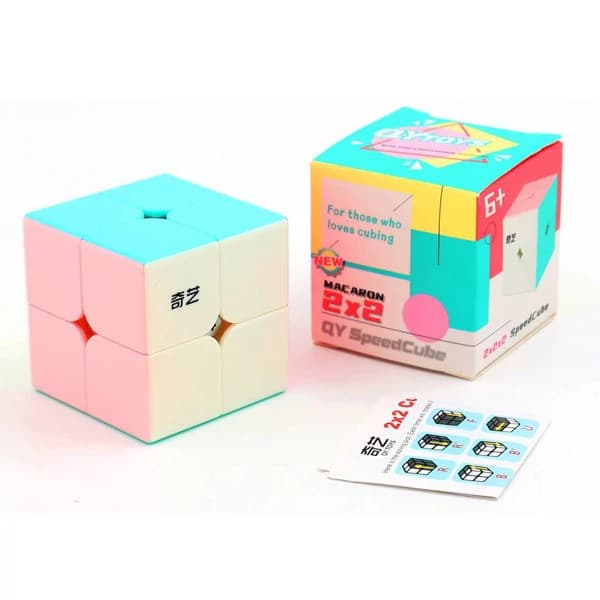 روبیک سرعتی (SpeedCube) 2×2 خودرنگ کد EQY763 برند QVTOYS — تصویر ۴