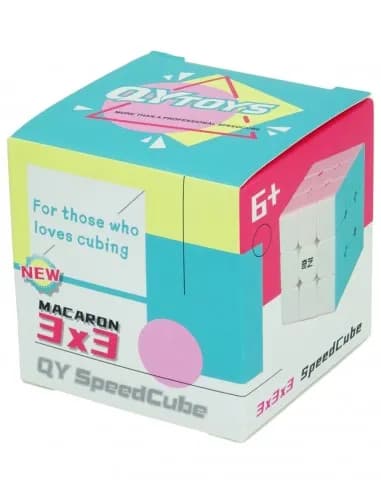 روبیک سرعتی (SpeedCube) 3×3 خودرنگ کد EQY655 برند QVTOYS — تصویر ۳