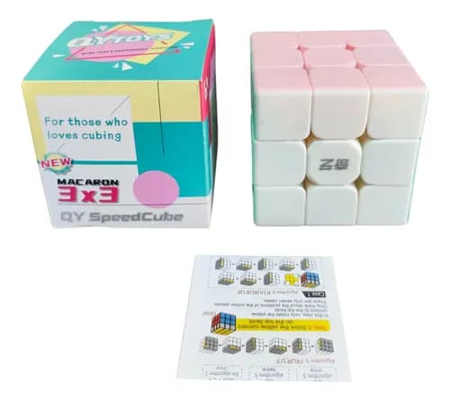 روبیک سرعتی (SpeedCube) 3×3 خودرنگ کد EQY655 برند QVTOYS — تصویر ۵