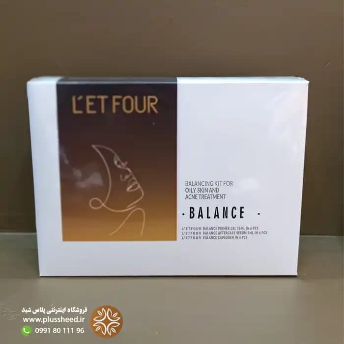 کیت پلاژن بالانس لتفور | LET FOUR Balance برای پوست چرب و مستعد جوش — تصویر ۲