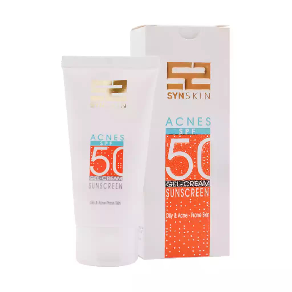 ژل کرم ضد آفتاب اکنس SPF50 ساین اسکین مناسب پوست چرب و مستعد جوش 50 میلی لیتر — تصویر ۲