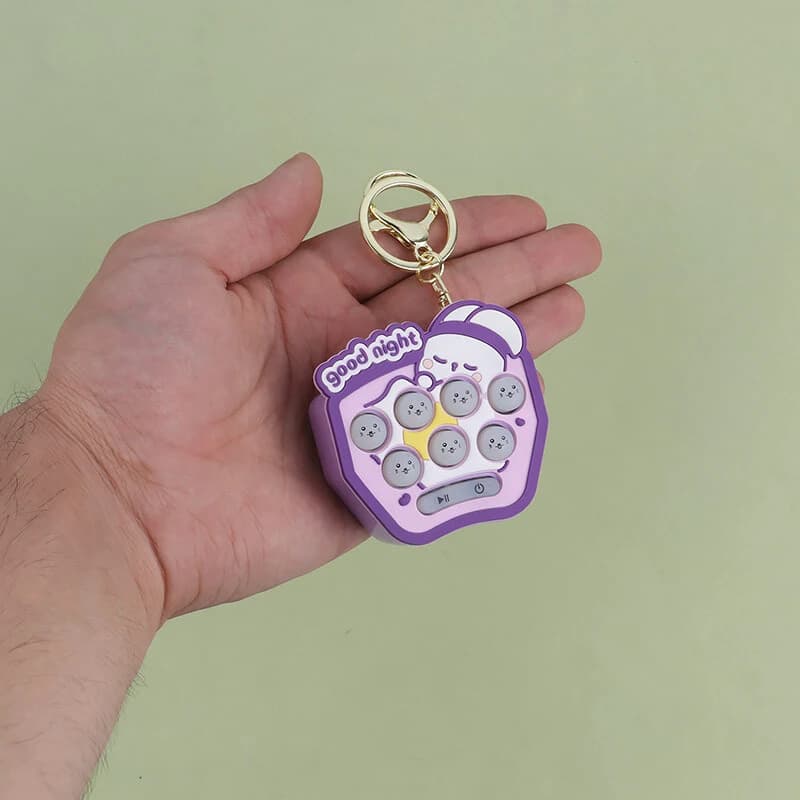 جاکلیدی پاپیت گیم موزیکال چراغ دار طرح خرگوش Good Night — تصویر ۴