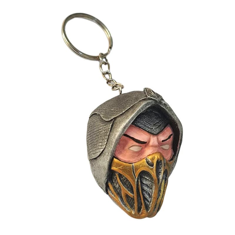 جاکلیدی طرح گیمینگ Mortal Kombat Scorpion — تصویر ۲