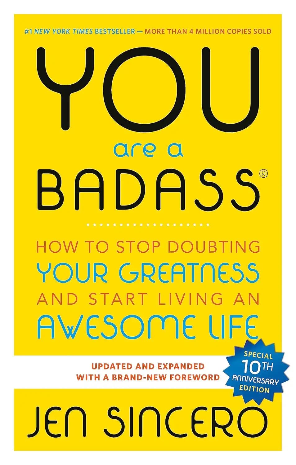 کتاب تو یک آدم خفن هستی (You Are a Badass) نسخه انگلیسی PDF | جن سینسرو