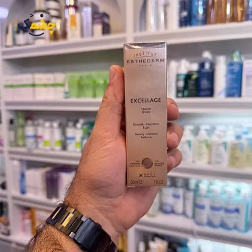 سرم ضدچروک و تغذیه‌کننده پوست اکسلاژ استادرم Excellage Serum حجم 30 میلی‌لیتر — تصویر ۲