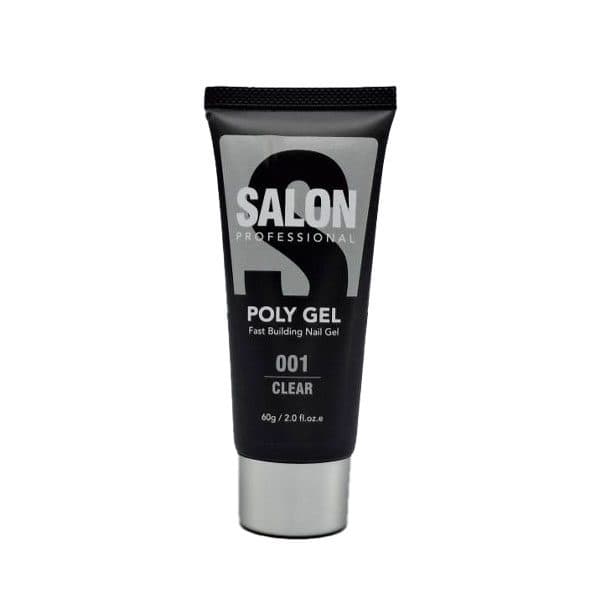 پلی ژل کاشت ناخن سالن 60 گرم salon کد 01