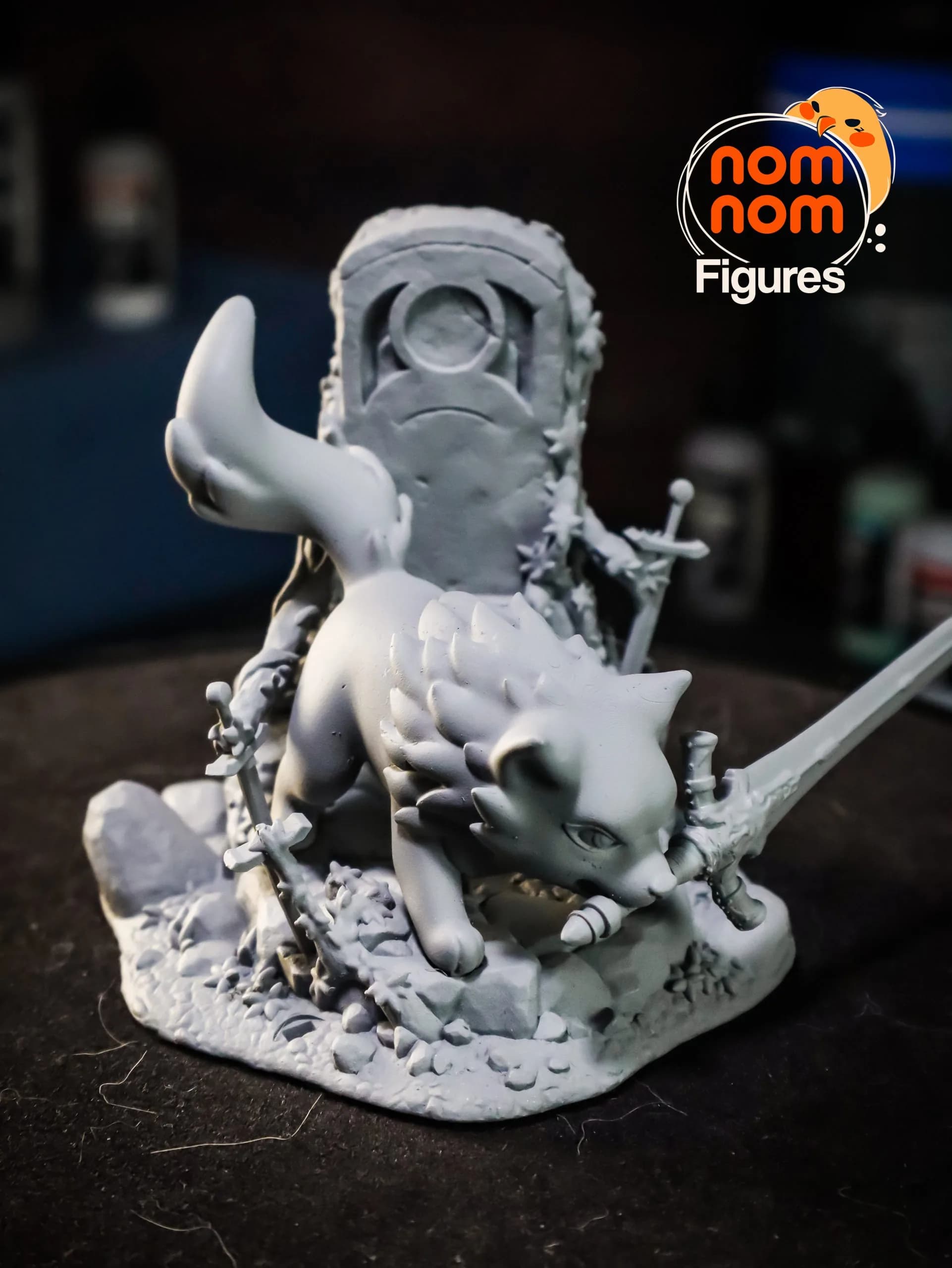 سیب چیبی گرگ خاکستری | chibi great grey wolf sif — تصویر ۷