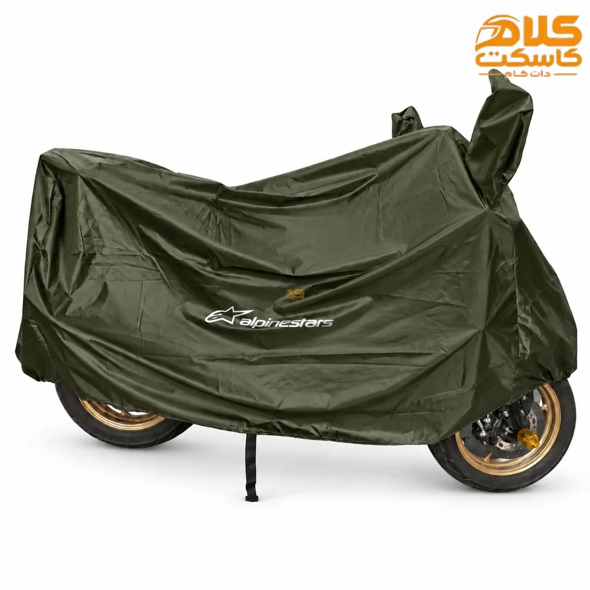 چادر موتورسیکلت ضد آب سبز برند alpinestars