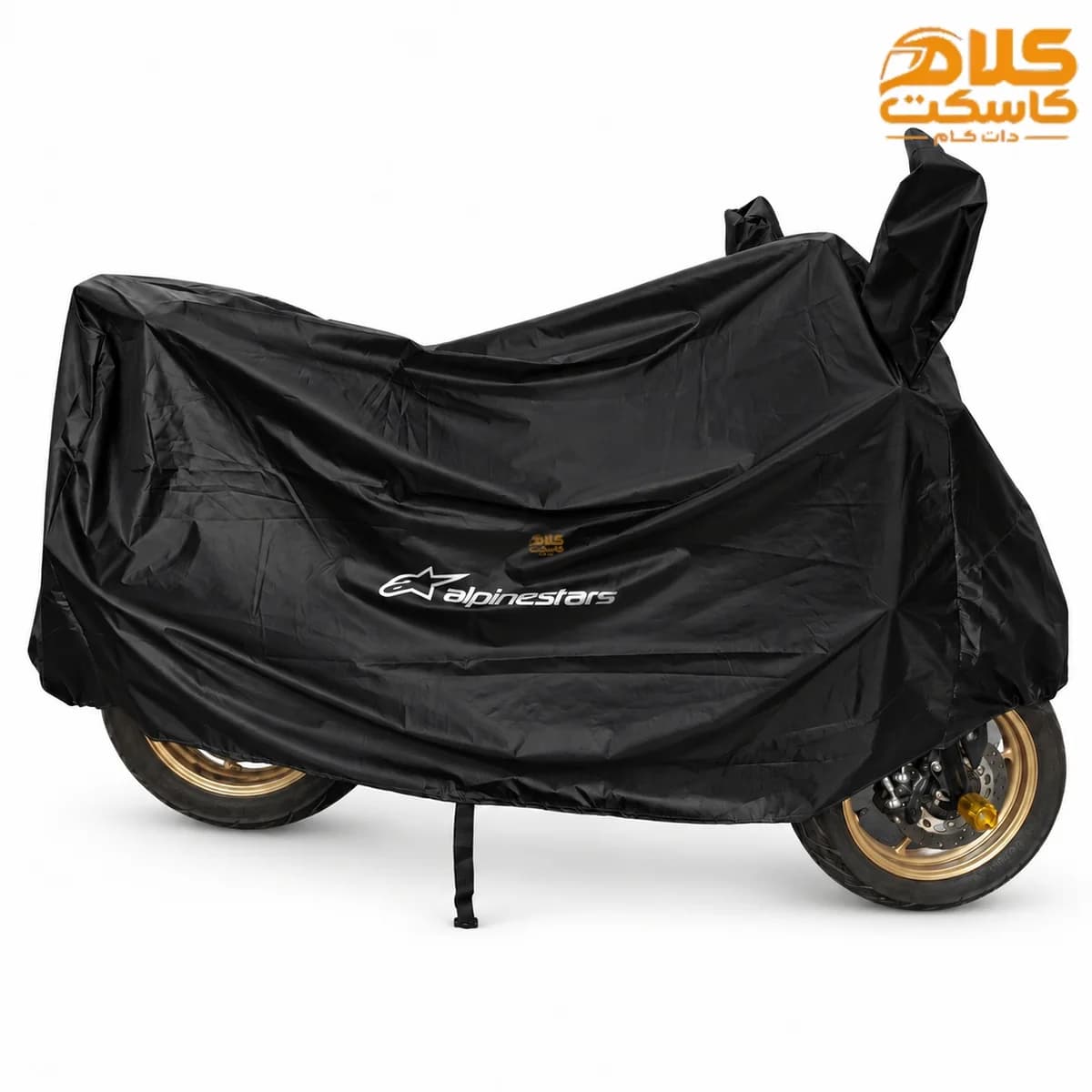چادر موتورسیکلت مشکی ضد آب برند alpinestars