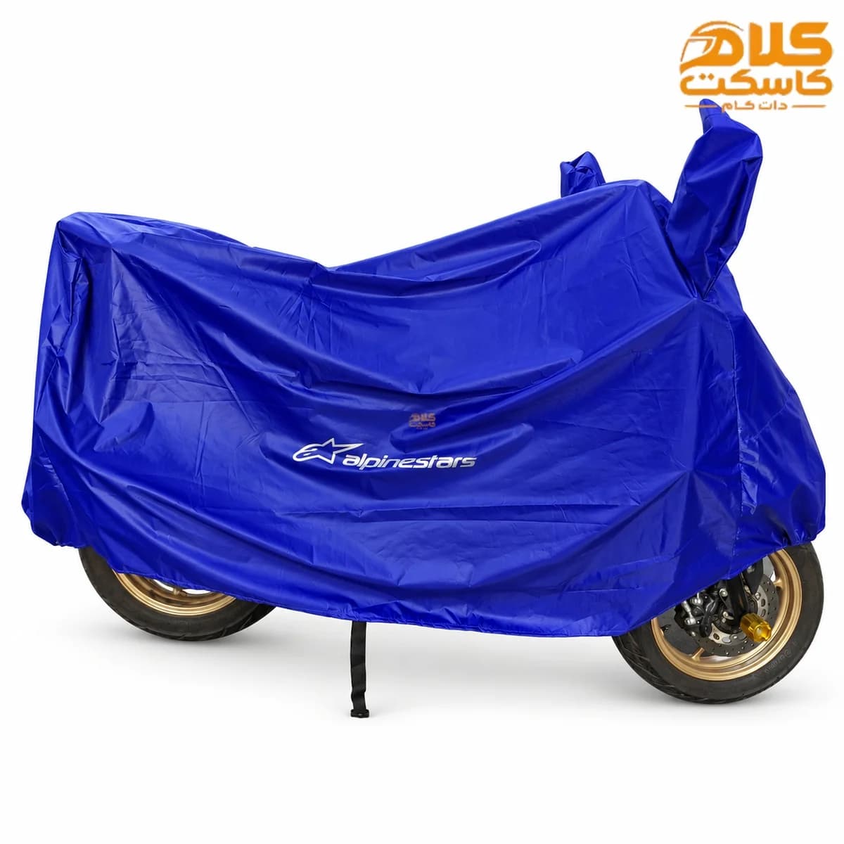 چادر موتورسیکلت ضد آب رنگ آبی برند alpinestars