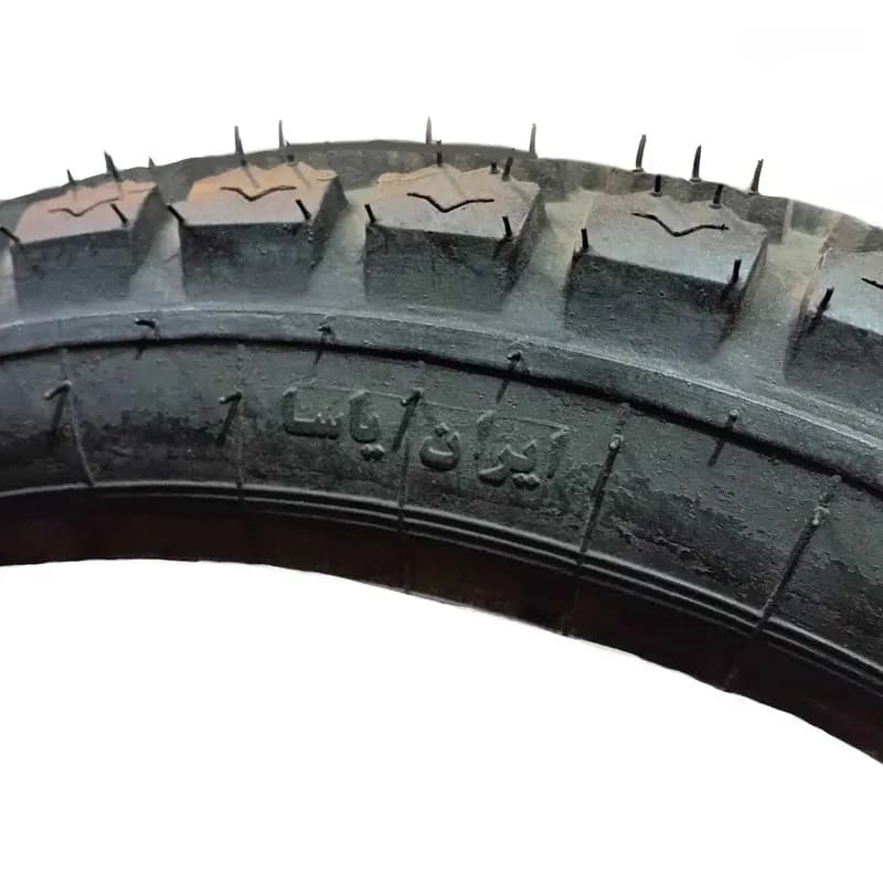 لاستیک موتور سیکلت ایران یاسا مدل 318_350 سایز 3518 مناسب برای تریل — تصویر ۲