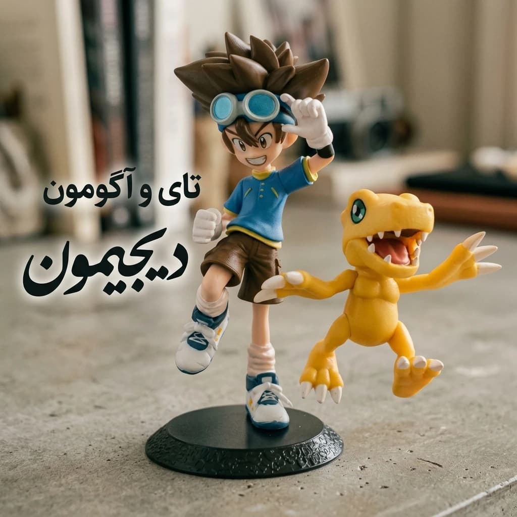 اکشن فیگور شخصیت های انیمه دیجی مون — تصویر ۴