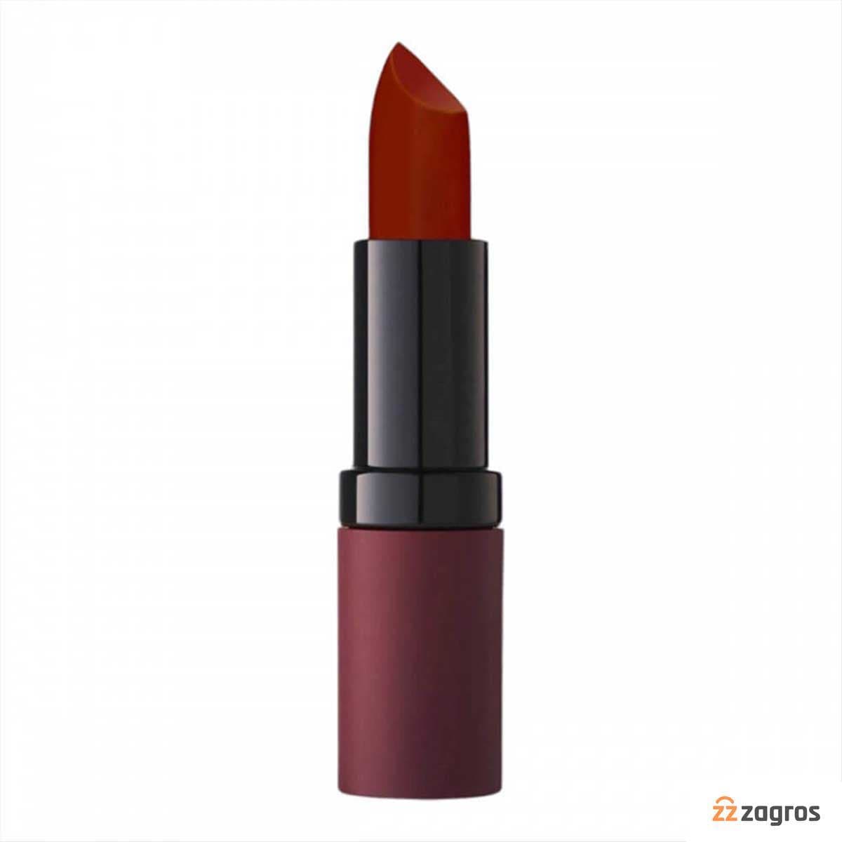 رژ لب مات مخملی گلدن رز مدل VELVET MATTE LIPSTICK — تصویر ۳