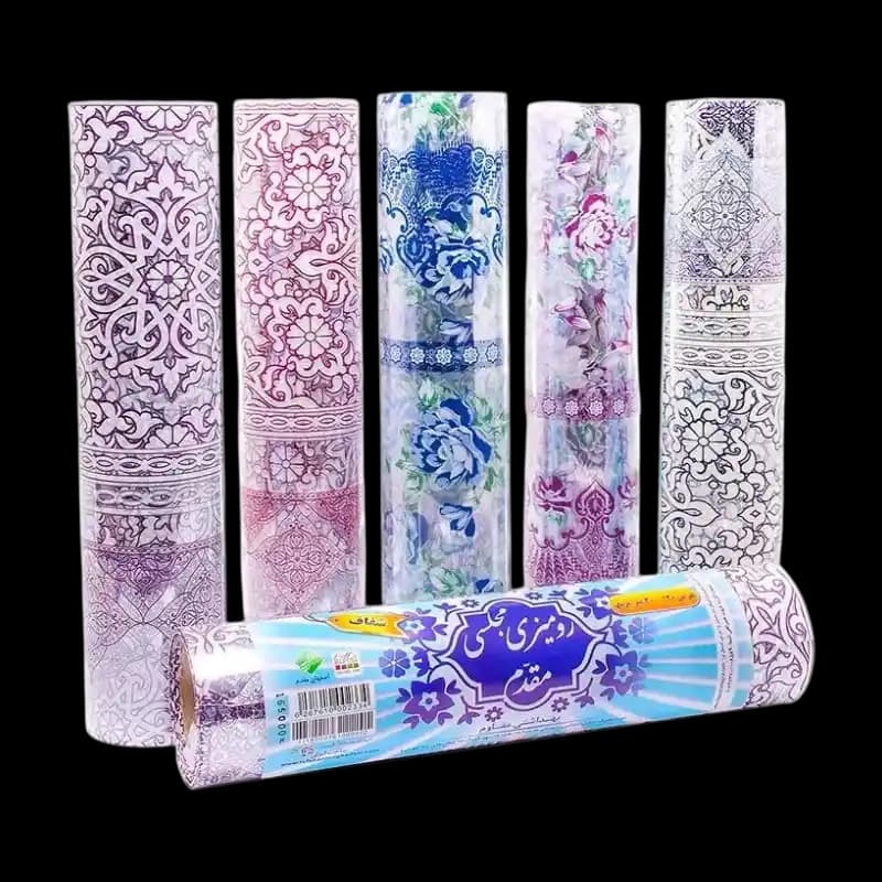 سفره یکبار مصرف رومیزی شفاف مجلسی مقدم کد 2199
