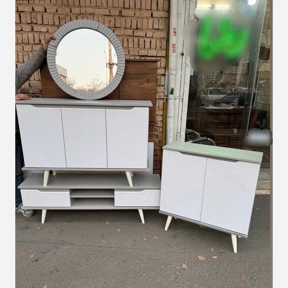 ست سه تیکه پرفروش مبلمان اورلین مدل 975126 — تصویر ۲