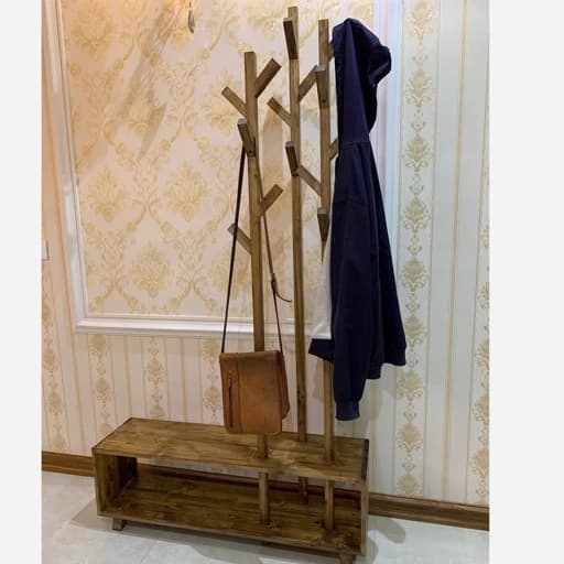 جالباسی درختی ایستاده مدرن وودترانک مبلمان اورلین مدل 975121