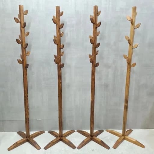 جالباسی ایستاده طرح برگ مبلمان اورلین مدل 975114