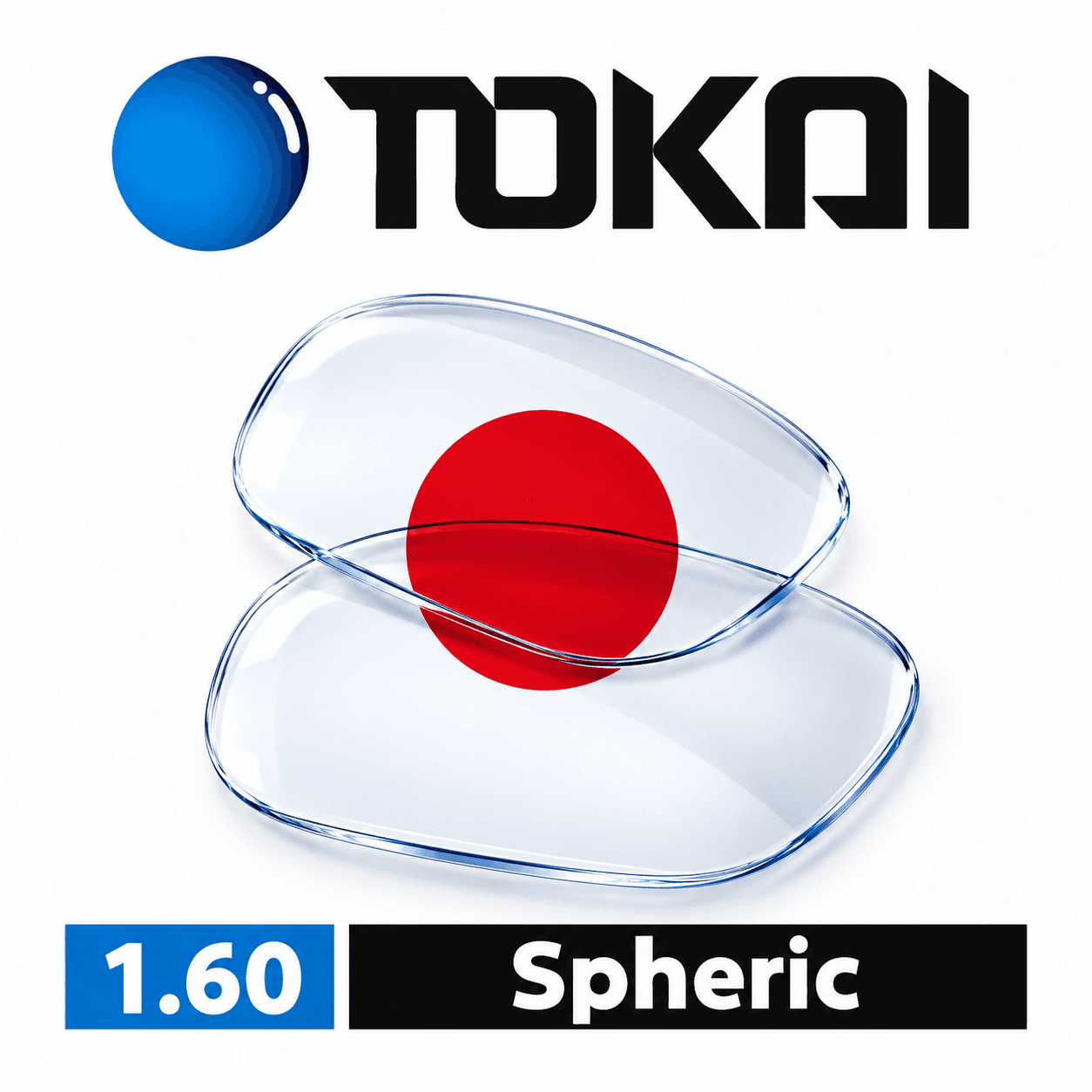 عدسی 1.60 بدون آسفریک توکای | TOKAI