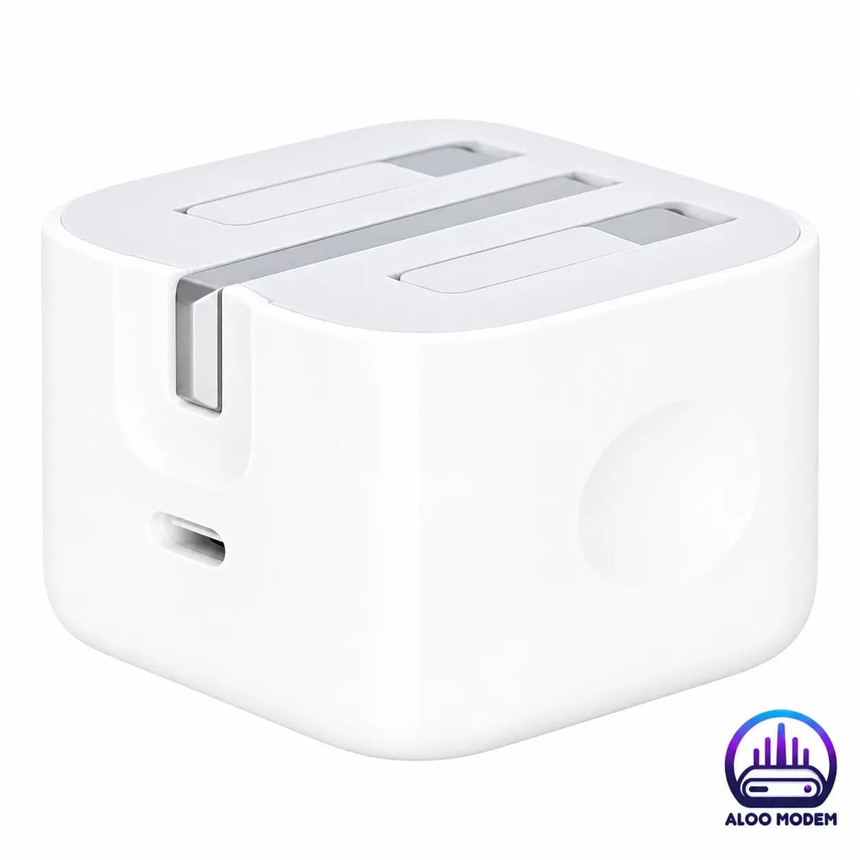 شارژر 35 وات اورجینال اپل دو پورت USB-C — تصویر ۳