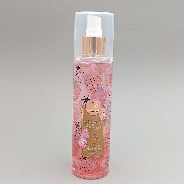عمده فروشی بادی اسپلش بست گیت BEST GATE مدل Strawberry & Champagne حجم 240 میل 93771