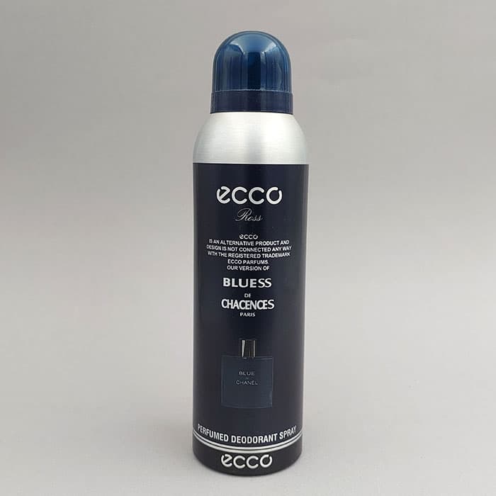 اسپری خوشبو کننده بدن اکو ecco مدل BLUESS DE CHACENCES حجم 200 میل 90547