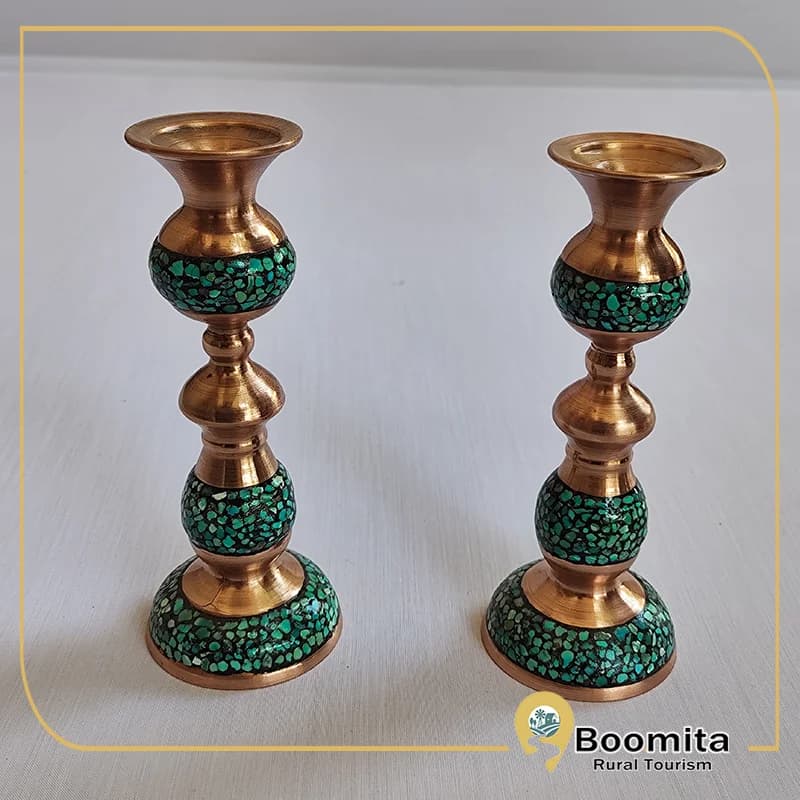شمعدان فیروزه کوبی — تصویر ۲