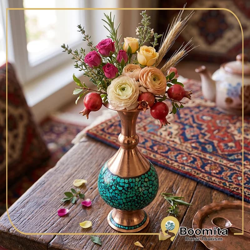 گلدان فیروزه‌کوبی