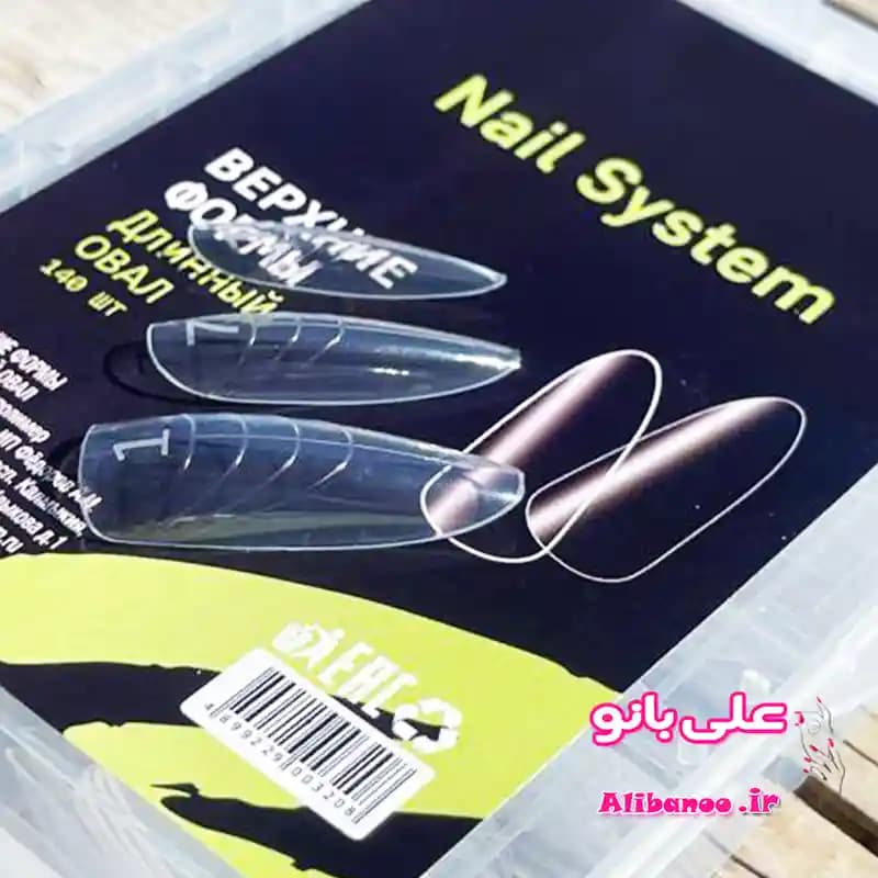 قالب ناخن ریشه نازک روسی مدل بیضی اولترا