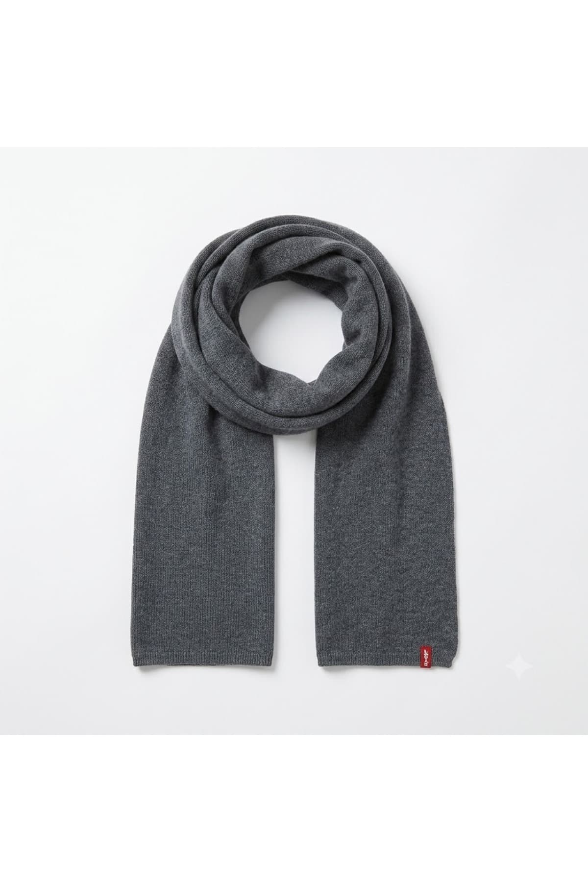 شال گردن لیوایز زنانه اکریلیک خاکستری کژوال / روزمره راسته | Levi’s 8547347 IT