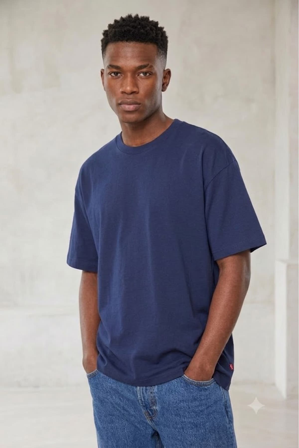 تی شرت لیوایز مردانه 100% پنبه بژ راسته Relaxed/ریلکس Relaxed/ریلکس Daily/روزانه | Levi’s A9437-0002 TR — تصویر ۵