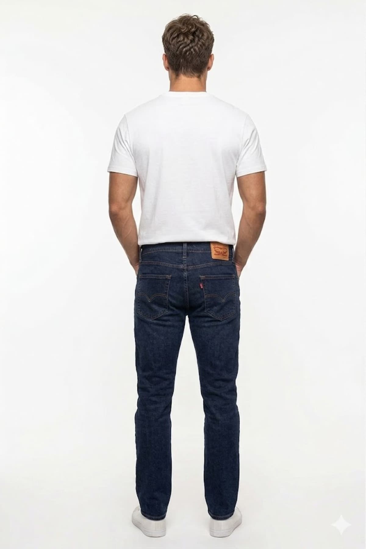 تی شرت لیوایز مردانه 100% پنبه سفید راسته Regular/رگولار Relaxed/ریلکس Daily/روزانه | Levi’s 567456 TR — تصویر ۲
