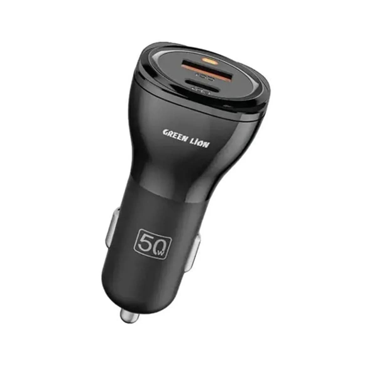 شارژر فندکی گرین لاین Dual Port 50W