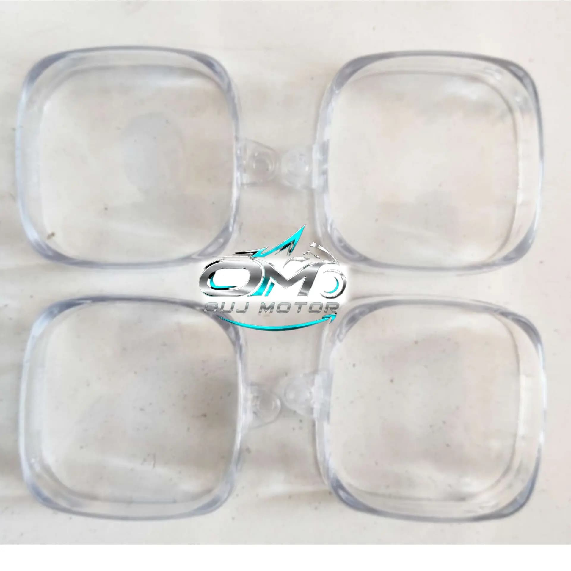 شیشه راهنما شفاف موتور سیکلت هوندا (بسته 4 عددی)
