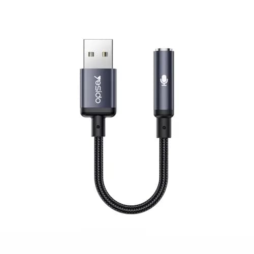 تبدیل کابل AUX به USB یسیدو Yesido YAU46