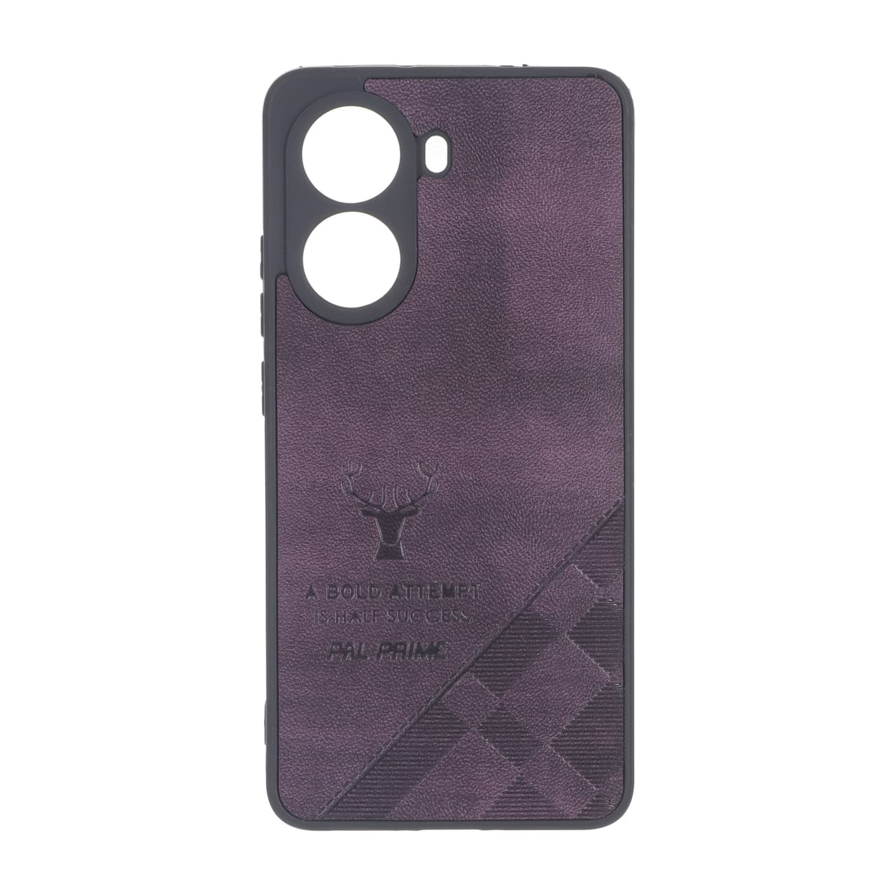قاب طرح چرم گوزنی Pal Prime مدل Xiaomi Poco X7 Pro – بنفش