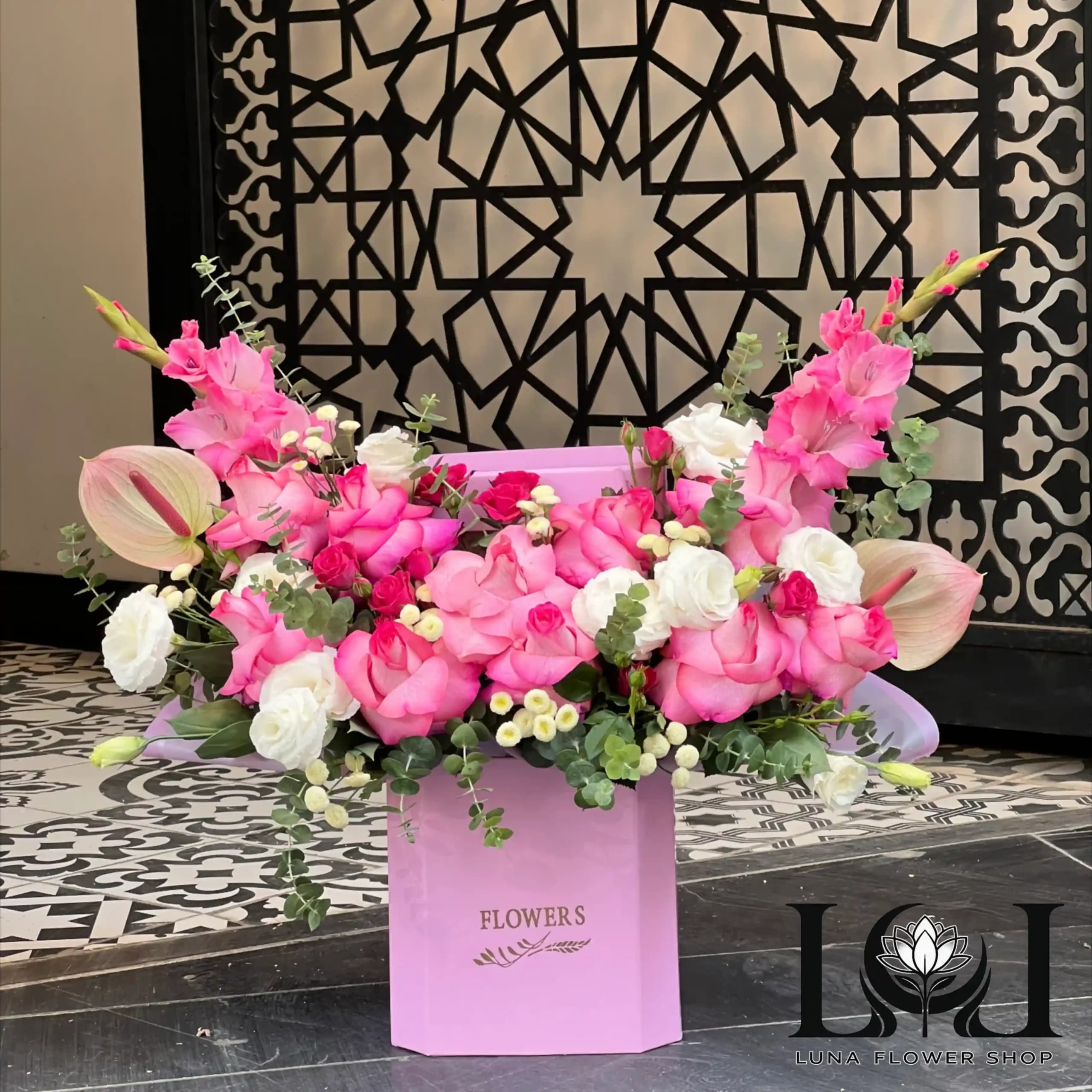 باکس گل کلاهدار BL133