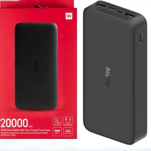 پاور بانک 20000 میلی آمپر ردمی شیائومی Xiaomi