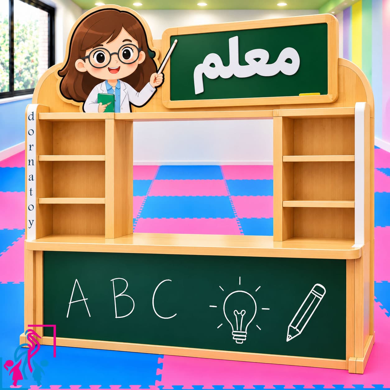 استند مشاغل کودک معلم