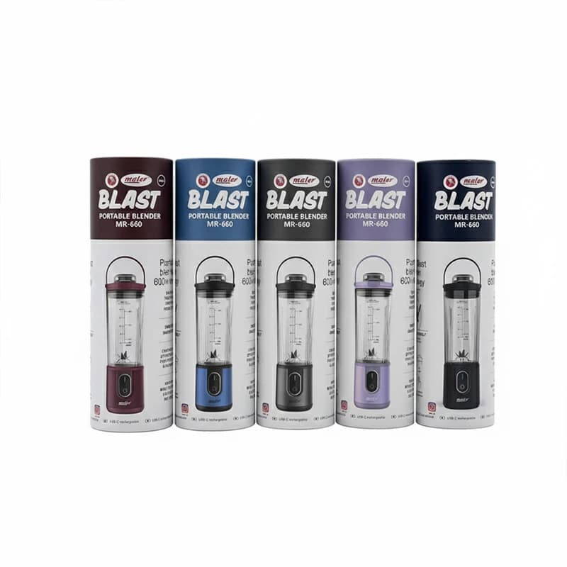 شیکر شارژی مایر مدل MR-660 گنجایش 0.47 لیتر رنگ مشکی — تصویر ۳