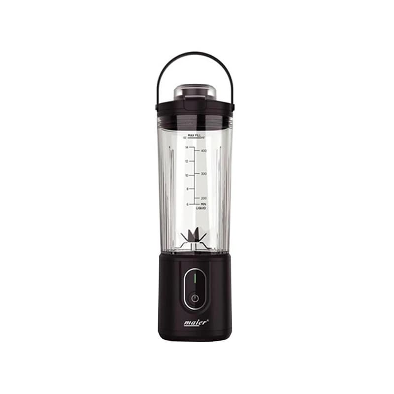 شیکر شارژی مایر مدل MR-660 گنجایش 0.47 لیتر رنگ مشکی